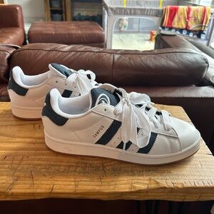 Adidas White and Black Sneakers